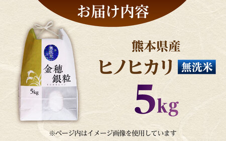 【先行予約】 ヒノヒカリ 無洗米 5㎏（5㎏×1袋） 【株式会社 岩下農園】[ZFS009]