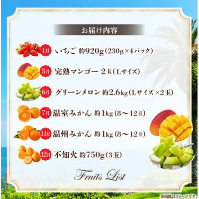 ふるさと納税 宮崎市 【発送月固定定期便】旬のフルーツ6か月定期便Vol.3全6回 |  | 01