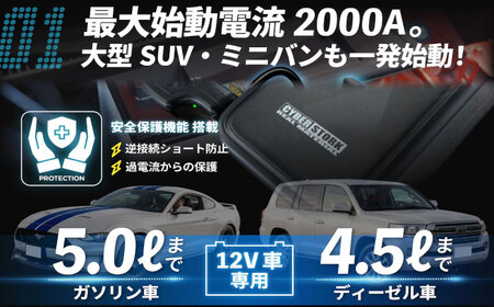 ジャンプスターター＆空気入れ一体型 CK-WG03【スピード配送】 恵那市 / サイバーストーク[AUGG003] カー用品