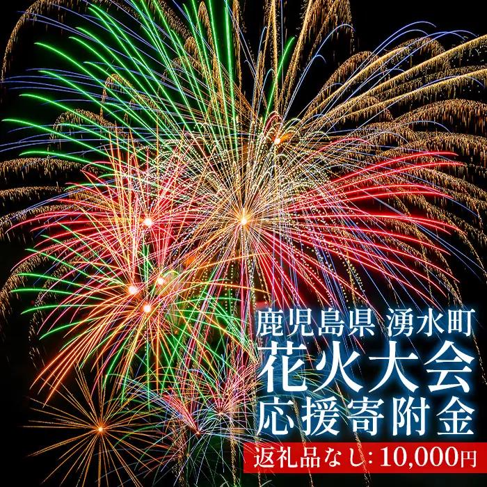 ≪お礼品なし≫湧水町花火大会 応援寄附金(1口：10,000円) 花火大会 夏 夏祭り 祭り イベント 花火 打ち上げ花火 ふるさと 応援 九州 鹿児島県 湧水町【湧水町花火大会実行委員会】_y000-sn02