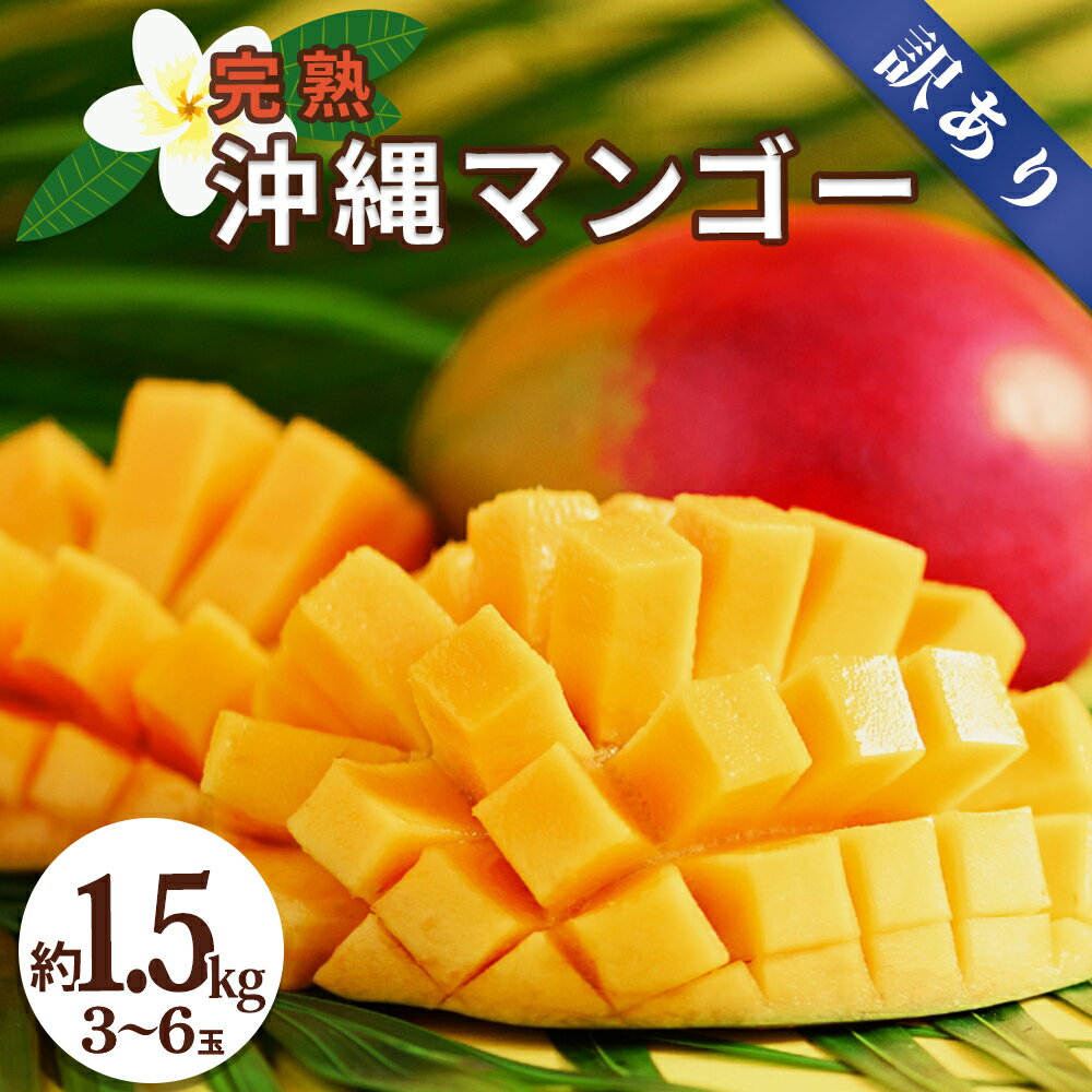 【ふるさと納税】訳ありマンゴー 1.5kg【 先行予約 2026年発送 】マンゴー 濃厚 甘い ジューシー 南国 フルーツ 果物 産地直送 訳あり 国産 お取り寄せ 沖縄 うるま市