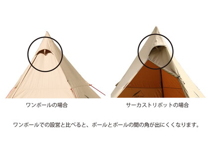 サーカストリポット ソロ | tent-Mark DESIGNS テンマクデザイン WILD-1 ワイルドワン テント キャンプ アウトドアギア ※着日指定不可 