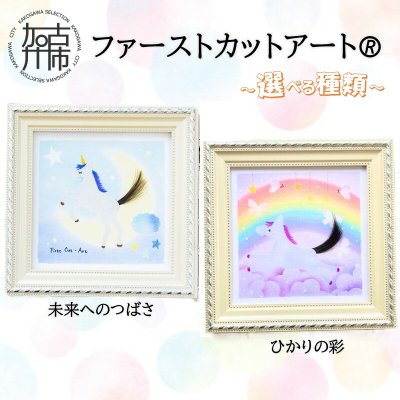 【ふるさと納税】【レビューキャンペーン】＼選べるデザイン／ファーストカットアート 未来へのつばさ ひかりの彩《 ファーストカット 赤ちゃん 髪の毛 記念品 記念 ギフト 贈り物 プレゼント 贈物 出産祝い 》