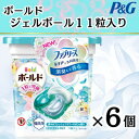 【ふるさと納税】ボールド洗濯洗剤ジェルボール　爽やかフレッシュフラワーサボン　11粒入り×6個(合計66粒)【1474606】