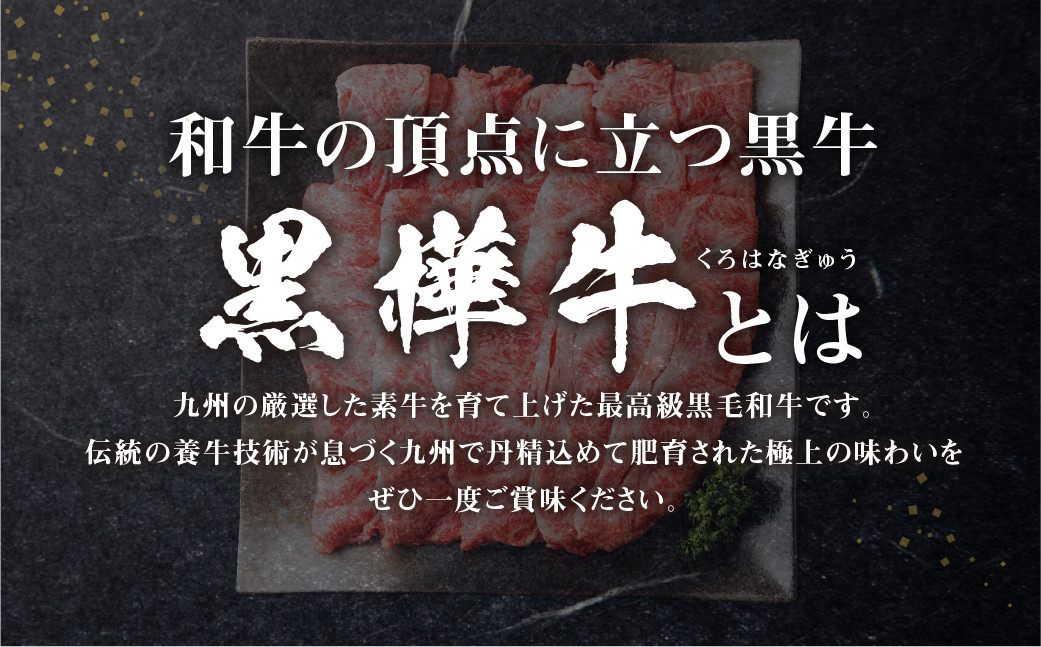 くまもと 黒毛和牛 黒樺牛 A4~A5等級 肩ロース スライス 約700g 杉本本店 お肉 牛肉 すき焼き