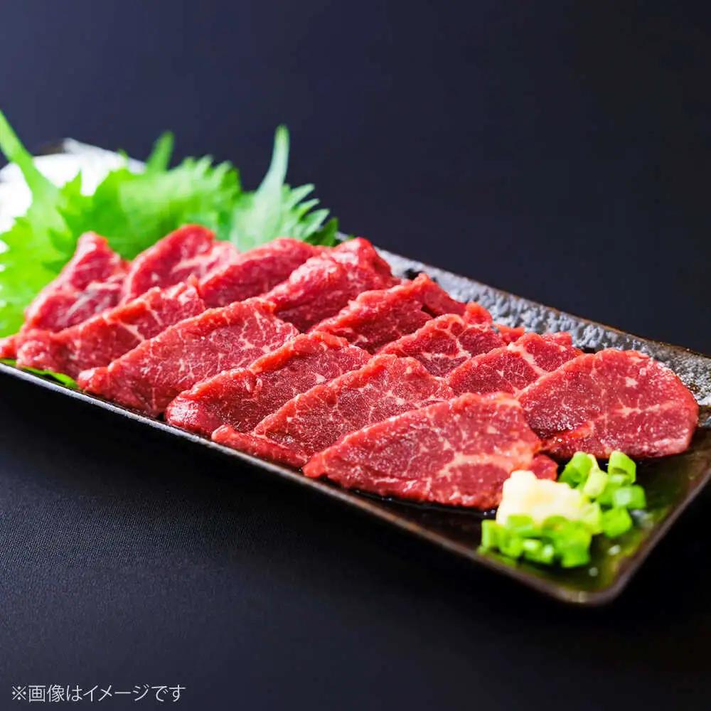 熊本 赤身 霜降り 馬刺し 2種 食べ比べ セット 各2P（計約400g）馬刺し[AYCB102]