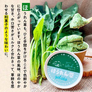 野菜ジェラート(3種・計6個) ジェラート アイス 野菜 ミルク ミルクジェラート スイーツ 冷凍 冷凍スイーツ デザート 【uj-DQ001】【河井ファーム】