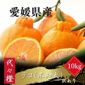 【プリプリ果肉】【訳あり】デコ(不知火) 10kg【E83-22】【1557483】