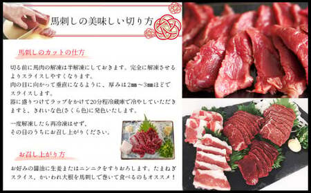 国産 上赤身 馬刺し 600g ｜ 肉 ニク 馬刺し 国産 赤身 生食用 たれ付き 醤油 馬肉 冷凍 人気 絶品 熊本県 玉名市