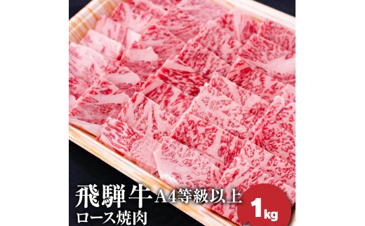 
飛騨牛4等級以上ロース焼肉
