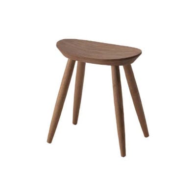 旭川家具 cosine　エントランススツール ウォルナット_03341【1465475】