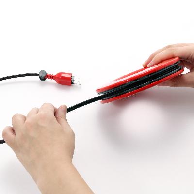 ふるさと納税 瑞穂市 PLUGO　プラゴ　ドーナツ型　家庭用コードリール　(ライトグリーン)MOPL-LG |  | 01