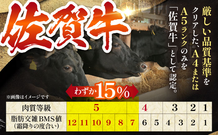 【最高級 A5ランク】佐賀牛 ロース スライス（600g）【肉の三栄】 [HAA007]