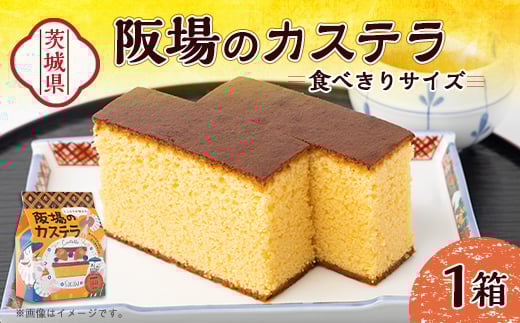 
            ＜職人が手焼き・地元で人気の阪場のカステラ＞食べきりサイズ1箱【1583184】
          