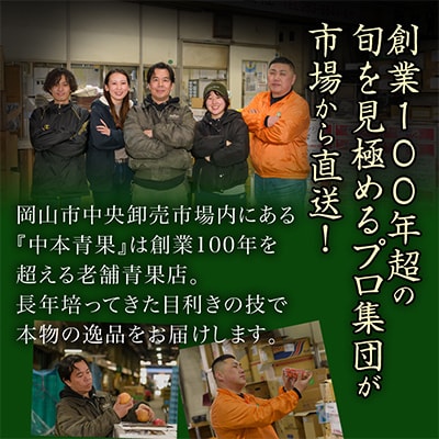 【発送月固定定期便】A 岡山県産 シャインマスカット(晴王)・あたご梨ほか全3回【配送不可地域：離島・北海道・沖縄県】【4000246】