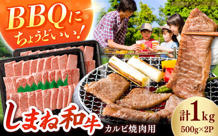 カルビ しまね和牛カルビ 1kg(500g×2) 牛肉 [AIEA011] 