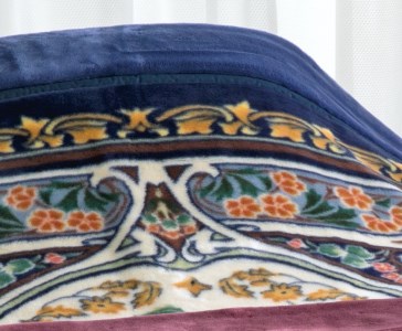 [ロマンス] ミュシャ マイヤー毛布 ブルー シングル 6610070 [2847]