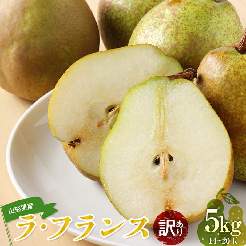 【ふるさと納税】 【2026年度先行予約】山形県産 訳あり ラ・フランス 5kg なし ナシ 梨 デザート フルーツ 果物 くだもの 果実 食品 山形県 FSY-0725