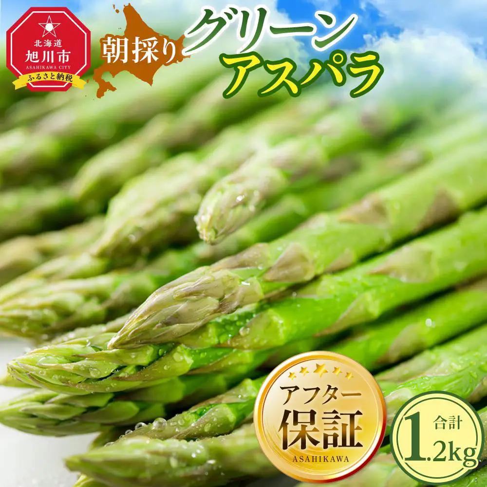 【先行予約】朝採り グリーンアスパラ M～2L 1.2kg (2026年5月下旬発送開始) | アスパラ 北海道