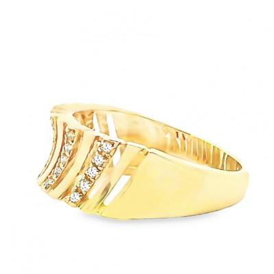 ふるさと納税 笛吹市 K18 ダイヤモンドリング 0.12CT RADR-6588DI-Y #9 |  | 01