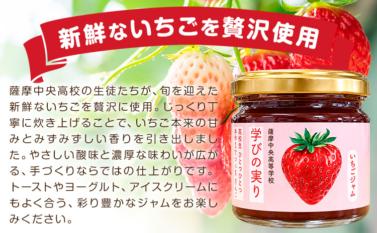 ジャム 豚味噌 セット いちご キンカン マーマレード うめ 薩摩中央高校特製 ジャム3種 (150g×各種2個) 豚味噌 (180g×2個) 計8個 さつま町観光特産品協会《30日以内に出荷予定(土