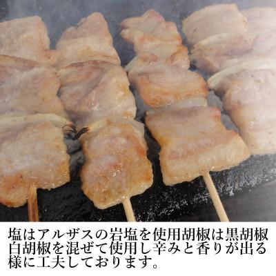 ふるさと納税 室蘭市 室蘭やきとり豚肩ロース100本(たれ・しお各50本) |  | 03