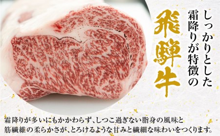 飛騨市産 5等級飛騨牛 ミニステーキ用 300g 冬ギフト お歳暮[Q350]