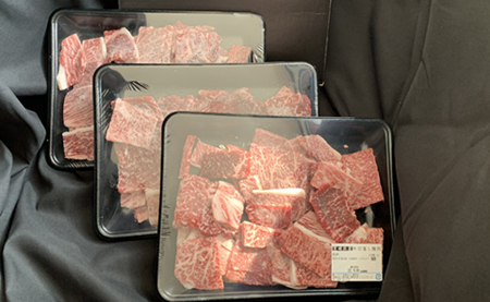 【美味しい宮崎牛専門店ミヤチクからお届け】４等級以上宮崎牛訳あり焼肉バラエティパック　ボリューム満点1.5ｋｇ