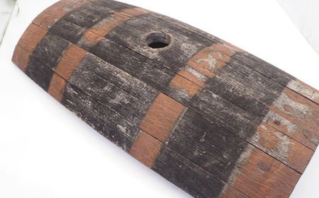 No.541 ウイスキー樽材で作った晩酌用木皿