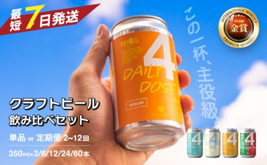 【定期便 全2回】松山市産クラフトビール 24本セット