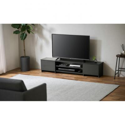 ふるさと納税 大河原町 テレビ台 AVボード ボックスタイプ 　ブラックオーク　アイリスオーヤマ[53752482] |  | 02