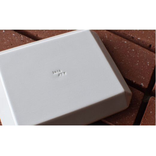 1616/ TY Square Plate 130 White 5枚セット 有田焼 器 皿 白 ホワイト A25-413_イメージ4