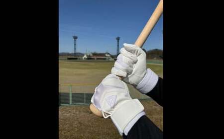 941バッティング手袋（合成皮革　高校野球対応カラー同色2双入りセット）【ブラック/ブラック　Lサイズ】_mk020-114