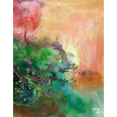 ふるさと納税 石岡市 ムラナギ絵画 No.1486 『 ハナロア 』