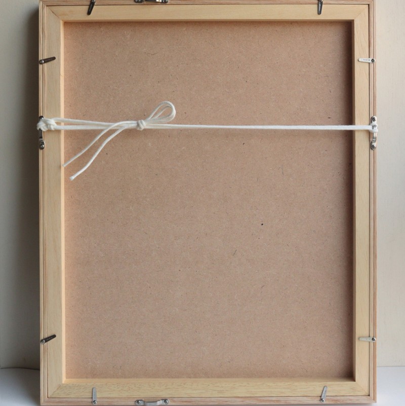 池上夏生 額付き高級プリント ”空木があちこちに”