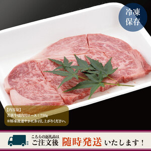 とろける若狭牛ロース 750g 【焼肉・ステーキ用】 [E-2102]