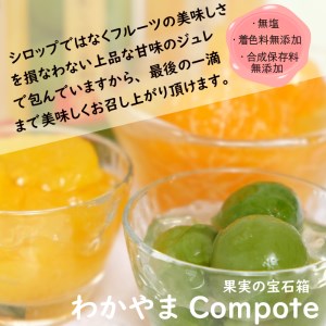 ふみこ農園　わかやまコンポートセット（ロング）