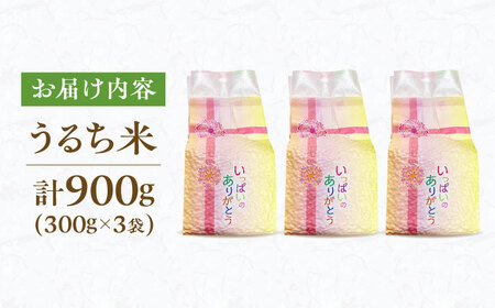 うるち米 900g（300g×3） 大阪府高槻市/高槻ナチュラルファーム[AOEY001]