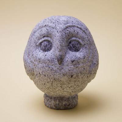 ふるさと納税 取手市 おなかいっぱい福が来る まあるいフクロウ満腹郎(メンフクロウ タイプ) |  | 01