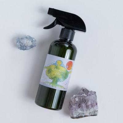 ふるさと納税 村上市 【数量限定】天然ヒノキの浄化お掃除スプレー「大地の唄」400ml×1本　1086001 |  | 01