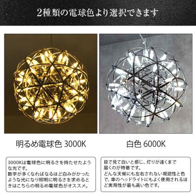 ふるさと納税 小牧市 屋外対応の輝くLEDシャンデリア|WPP035 電球色[172C07-01] |  | 01