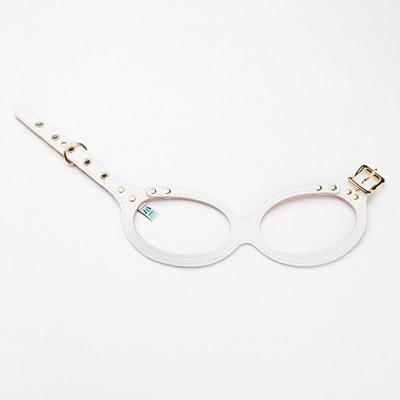 ふるさと納税 八潮市 メガネハーネス【S+サイズ】ホワイト ゴールド金具 kazama standard