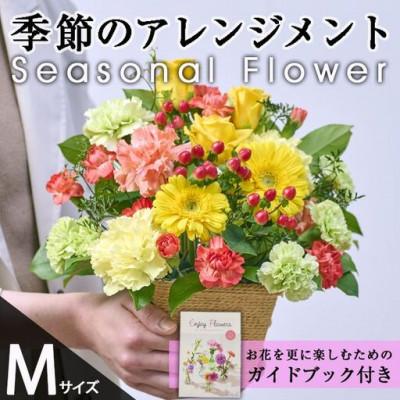 ふるさと納税 門川町 季節のお楽しみフラワーアレンジメント (生花:Mサイズ)