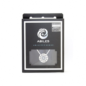 a24-026　ABILES PLUS Crystal ネックレス Silver Night