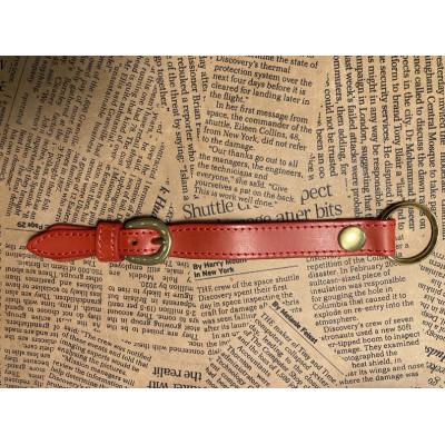 ふるさと納税 栗東市 蹄鉄バックルキーリング(レッド) |  | 01