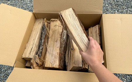 乾燥薪 ナラ 一箱 約25kg 白川町 / 安江板金 / Yasue Firewood[AWCD002]