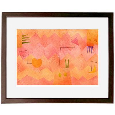 ふるさと納税 綾部市 ＼京都・綾部の癒やし系作家/【絵画】　日常の海　額装サイズ526mmx412mm