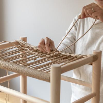 ふるさと納税 東吉野村 「Do kit yourself」 Paper code Stool KIT |  | 01