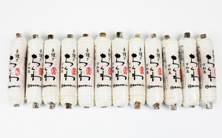 ちくわ 12本 竹付きちくわ 薬師神かまぼこ C012-019004