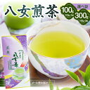 【ふるさと納税】八女煎茶(ご家庭用) 選べる100g or 300g【メール便】 八女茶 お茶 緑茶 家庭用 お買い物マラソン スーパーセール 買い回り 2000円 4500円 ポイント消化 お試し